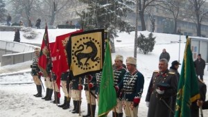 Освещават бойните знамена на Богоявление