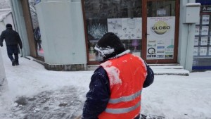 Общината Не изхвърляйте сняг на улицата