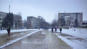 Над 70 от плочките в центъра са натрошени и са