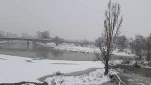 За първи път този век ледоход в р Марица край
