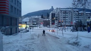 Разчистват се улиците и пътищата в община Шумен движението е