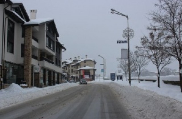 Обстановката в община Банско е нормална при зимни условия