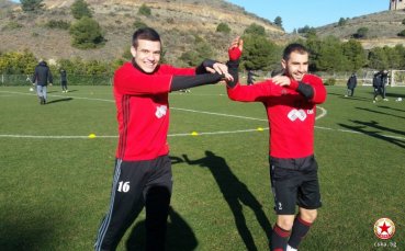 ЦСКА се готви без контузии и вече на топло