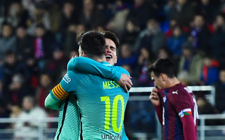 Барса обърса четири шамара на Ейбар, но даде жертви