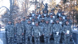 Войници от курса по общовойскова подготовка завършиха успешно