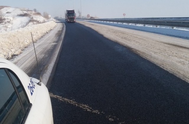 Чистят усилено магистрала Марица