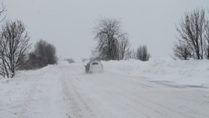 Жълт код за сняг поледици и силен вятър в област