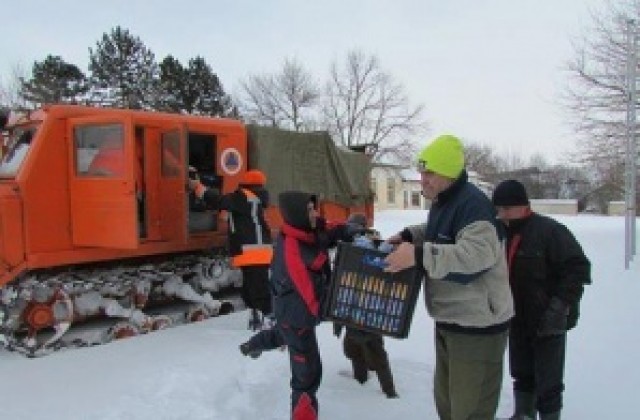 В Поповско ученици не стигнаха до училищата си заради непочистени пътища