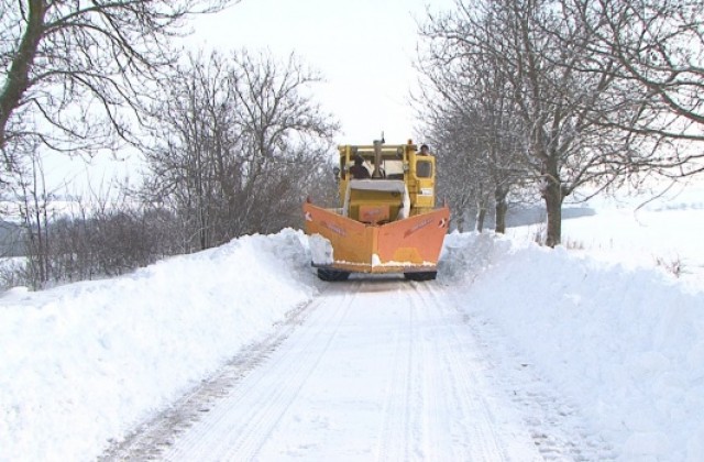 Главните пътни артерии в Силистренско са проходими при зимни условия