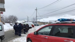 Тръба от газопровод в района на кв Акация във Велико