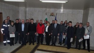 Наградиха 14 човека от доброволното формирование на Шумен