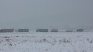 Огромна опашка на Дунав мост 2