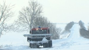 Мъж задигна снегорин кара го 70 километра