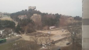 Спукан водопровод наводни подлез край Почивка СНИМКИ