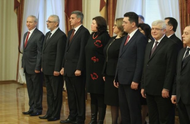Служебните министри се събират на първо заседание