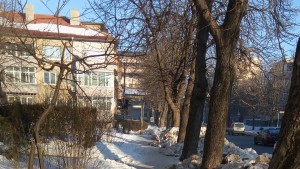 Добрич зима улици