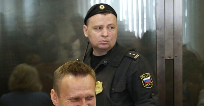 Московски съд осъди на 30 дни административен арест Алексей Навални