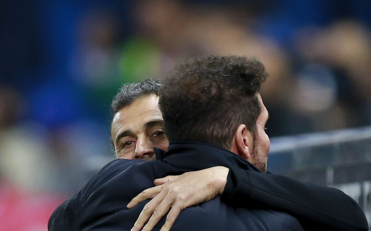 Диего Симеоне натопи Луис Енрике, че бута съдията