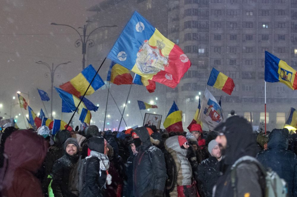 Протестите в Румъния