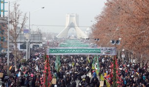 Митингът в Техеран