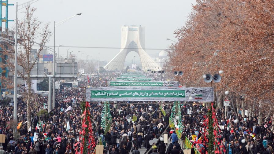 Митингът в Техеран
