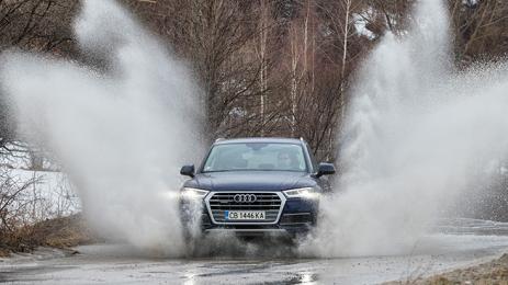 Audi Q5 тест драйв
