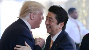 Доналд Тръмп Шиндзо Абе
