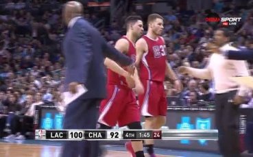 ЛА Клипърс ужили Шарлът в НБА
