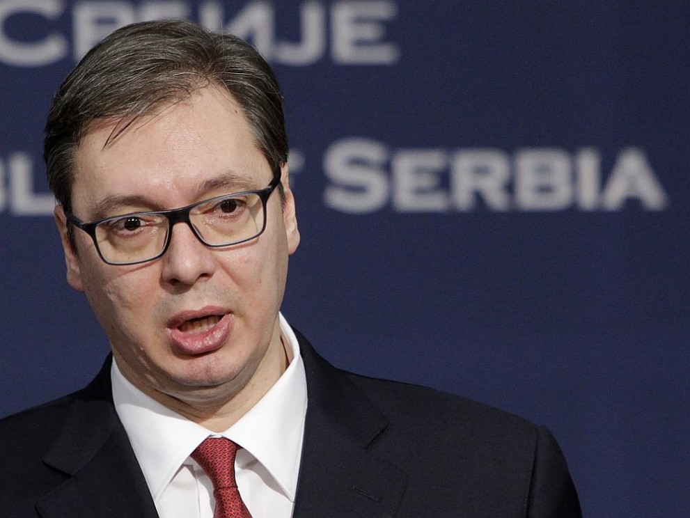 Сръбският министър-председател Александър Вучич
