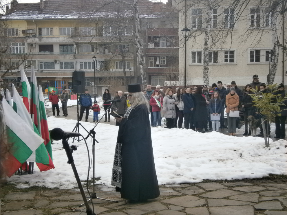 Габрово, церемония по отбелязване на 144 години от обесването на Левски