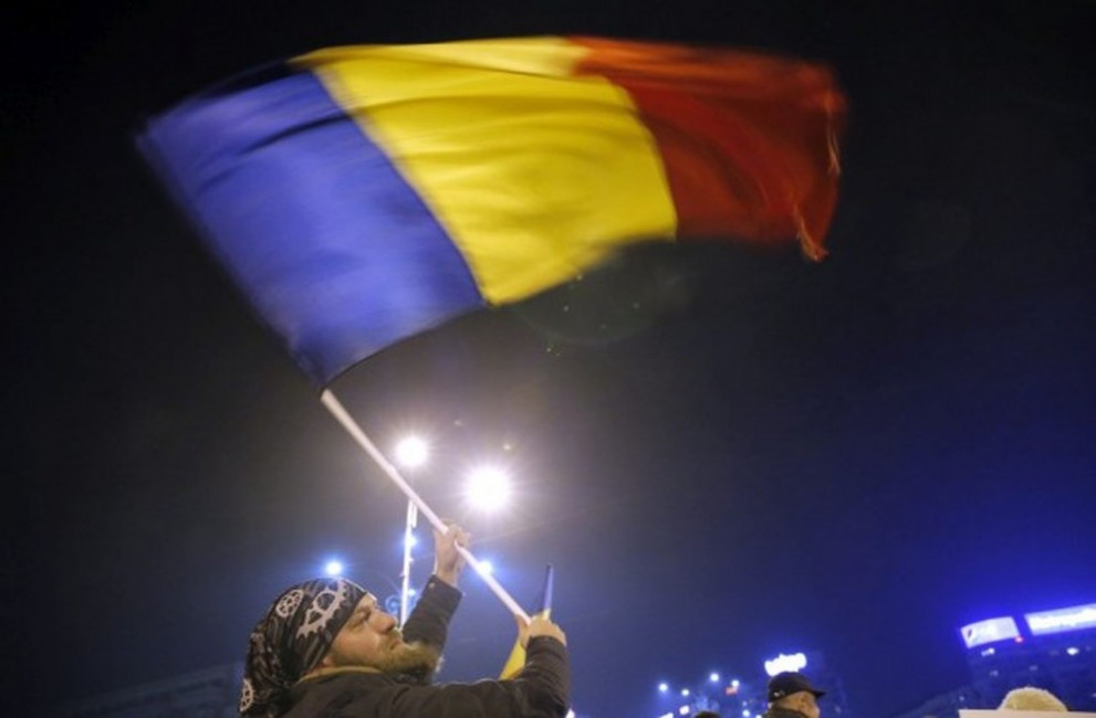 протест Румъния