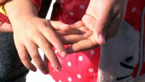 Случай на краста в детска градина