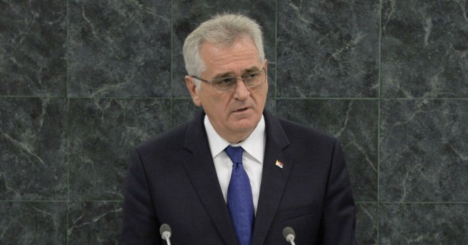 Предишният сръбски държавен глава Томислав Николич официално се разграничи от