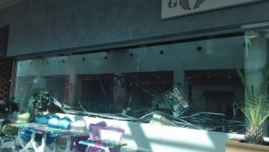 пожар газова бутилка Гранд мол