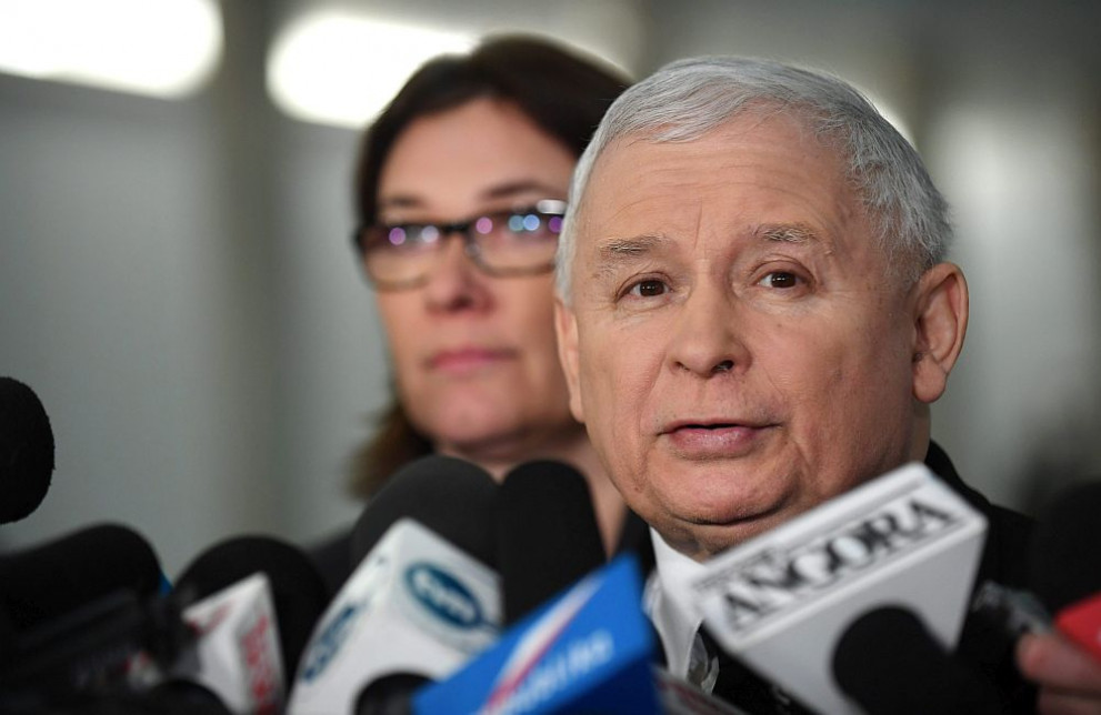 Лидерът на управляващата партия в Полша Ярослав Качински заяви на