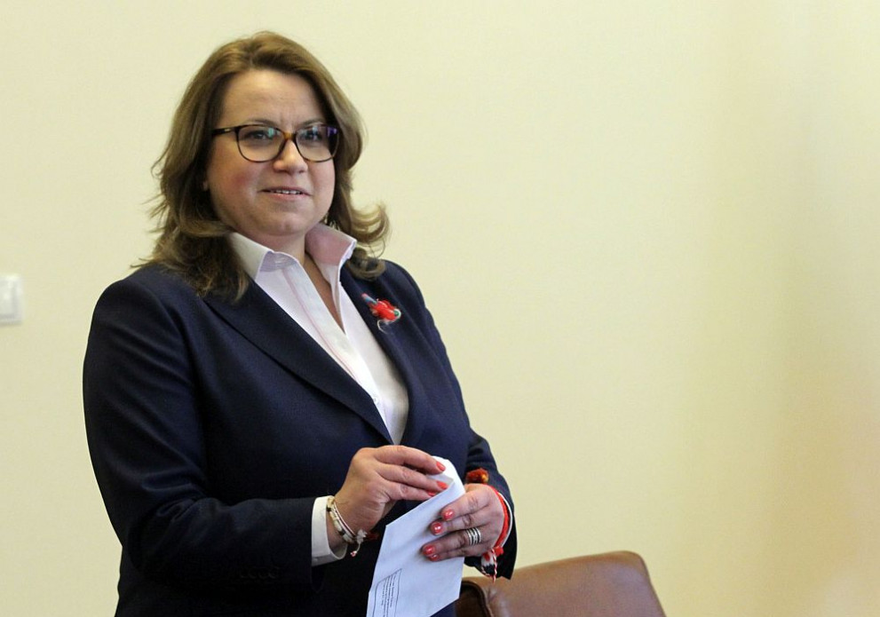 Деница Златева - вицепремиерът, отговарящ за българското председателство на ЕС