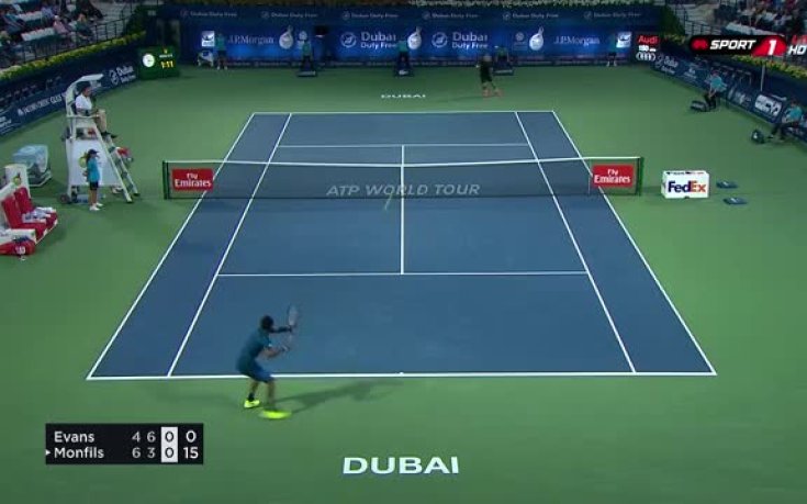 С много пот Монфис пречупи британец в Дубай