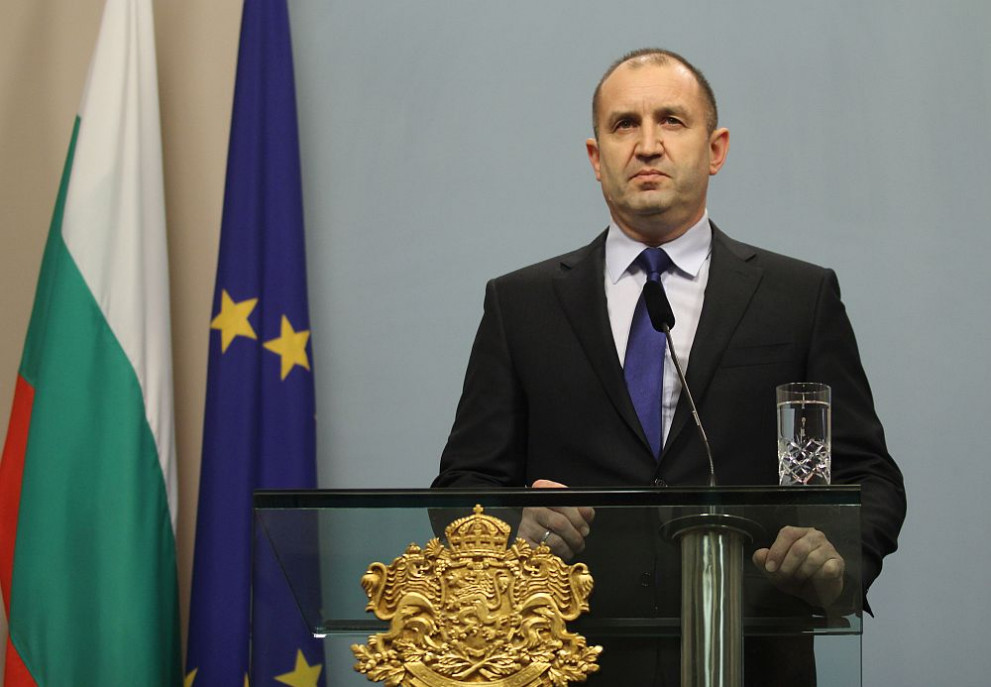 Българският президент Румен Радев