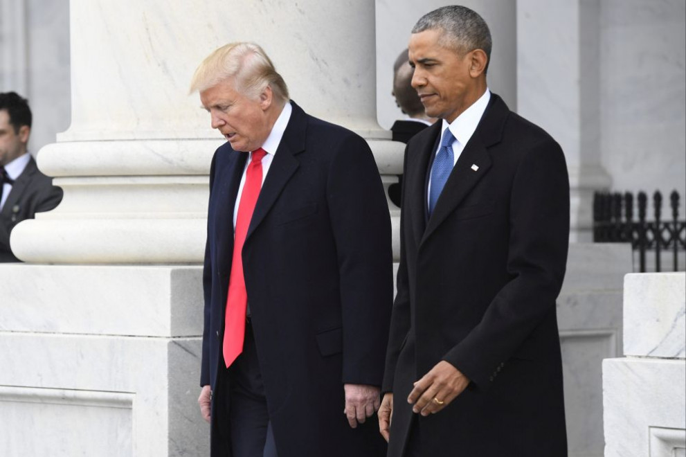 Тръмп и Обама