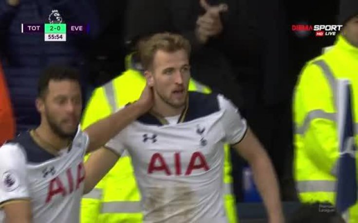 Евертън подари втори гол на Хари Кейн