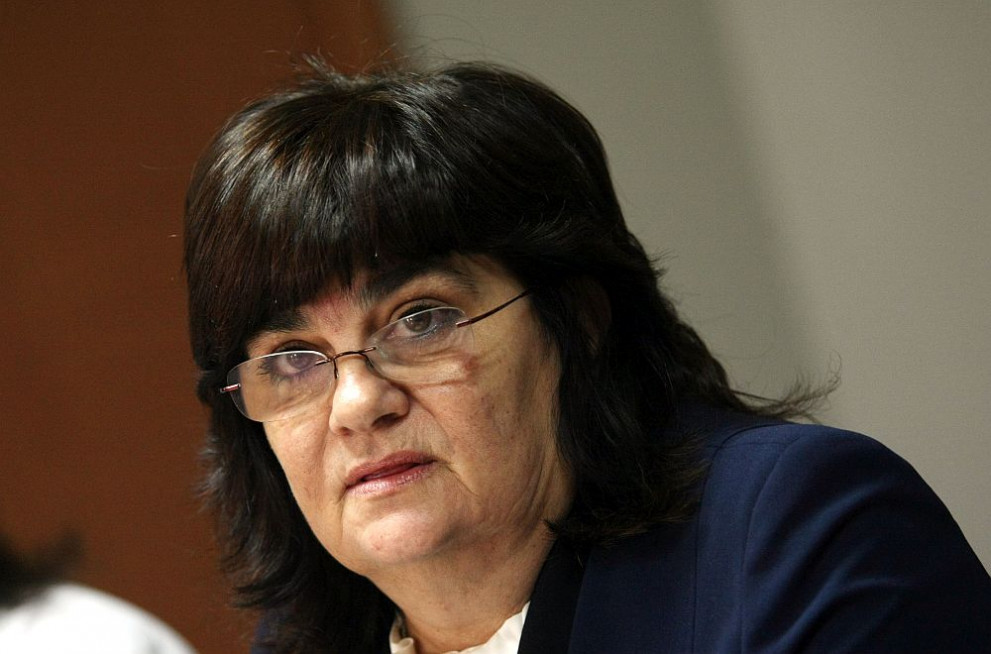 Служебният министър на околната среда и водите Ирина Костова
