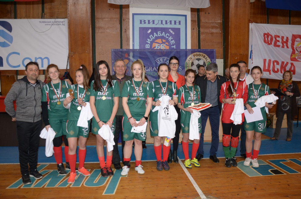 Турнирът по футбол за жени във Видин.