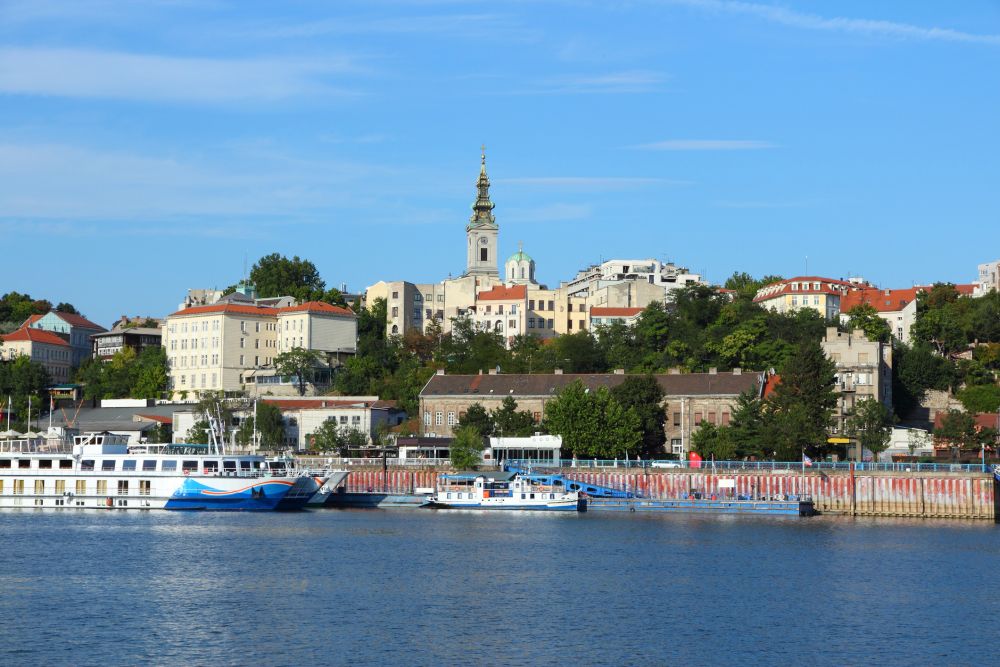 Белград зимой фото