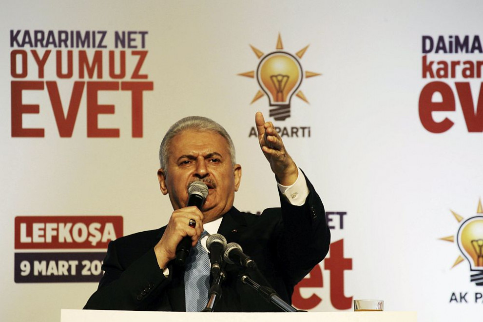 Турският премиер Бинали Йълдъръм