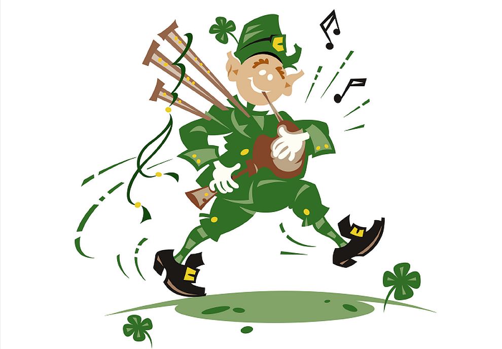 Леприконите са митологични създания от ирландския фолклор, които се свързват с Деня на Свети Патрик. Обикновено се изобразяват като закачливи дребни създания със зелени одежди и рижави бради.