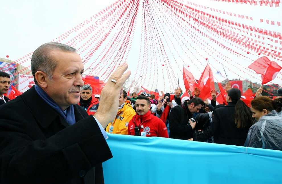 Турският президент Раджеп Тайип Ердоган