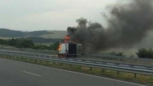 запален микробус