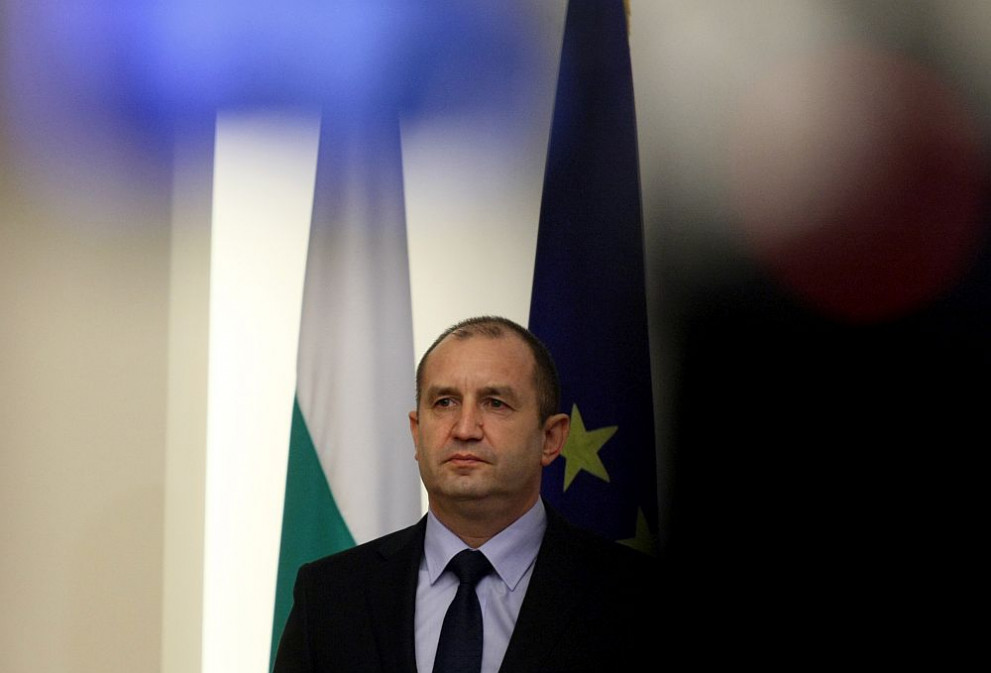 Българският държавен глава Румен Радев