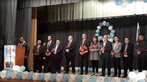 Мустуфа Карадайъ на среща в село Ряховците