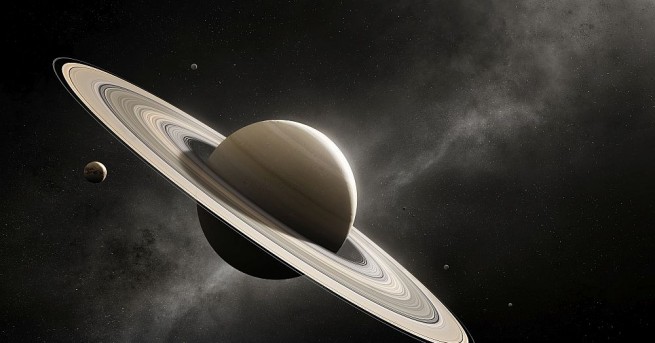 Енцелад шестата по големина луна на Сатурн постепенно си